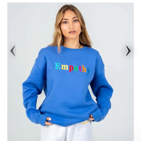 The Mayfair Group Tops - 🍁🍁LAST CHANCE 🍁🍁 The Mayfair group Empathy Always Royal Blue Crewneck